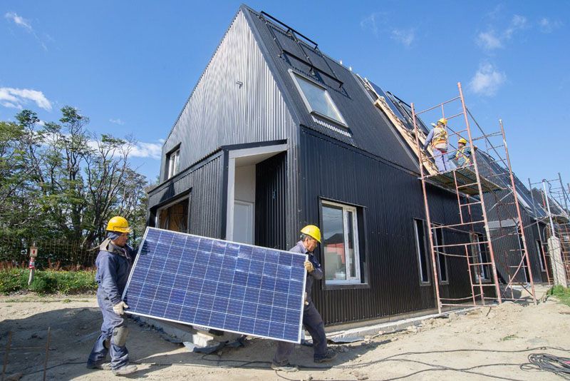Comenzó la colocación de paneles de energía solar 