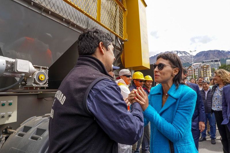 Mayra Mendoza: “Muchos proyectos conjuntos se pusieron en marcha en Ushuaia”