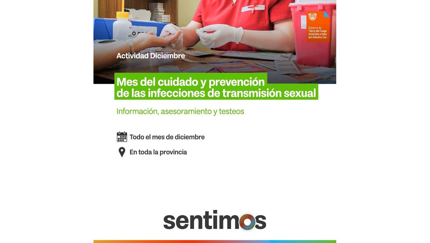 Diciembre será el Mes del Cuidado y Prevención de las Infecciones de Transmisión Sexual