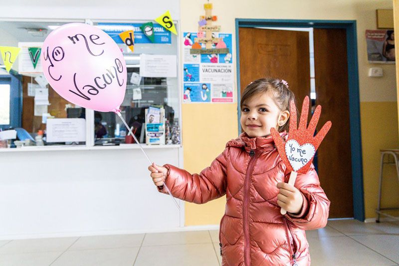 Ya se vacunó el 80% de la población objetivo