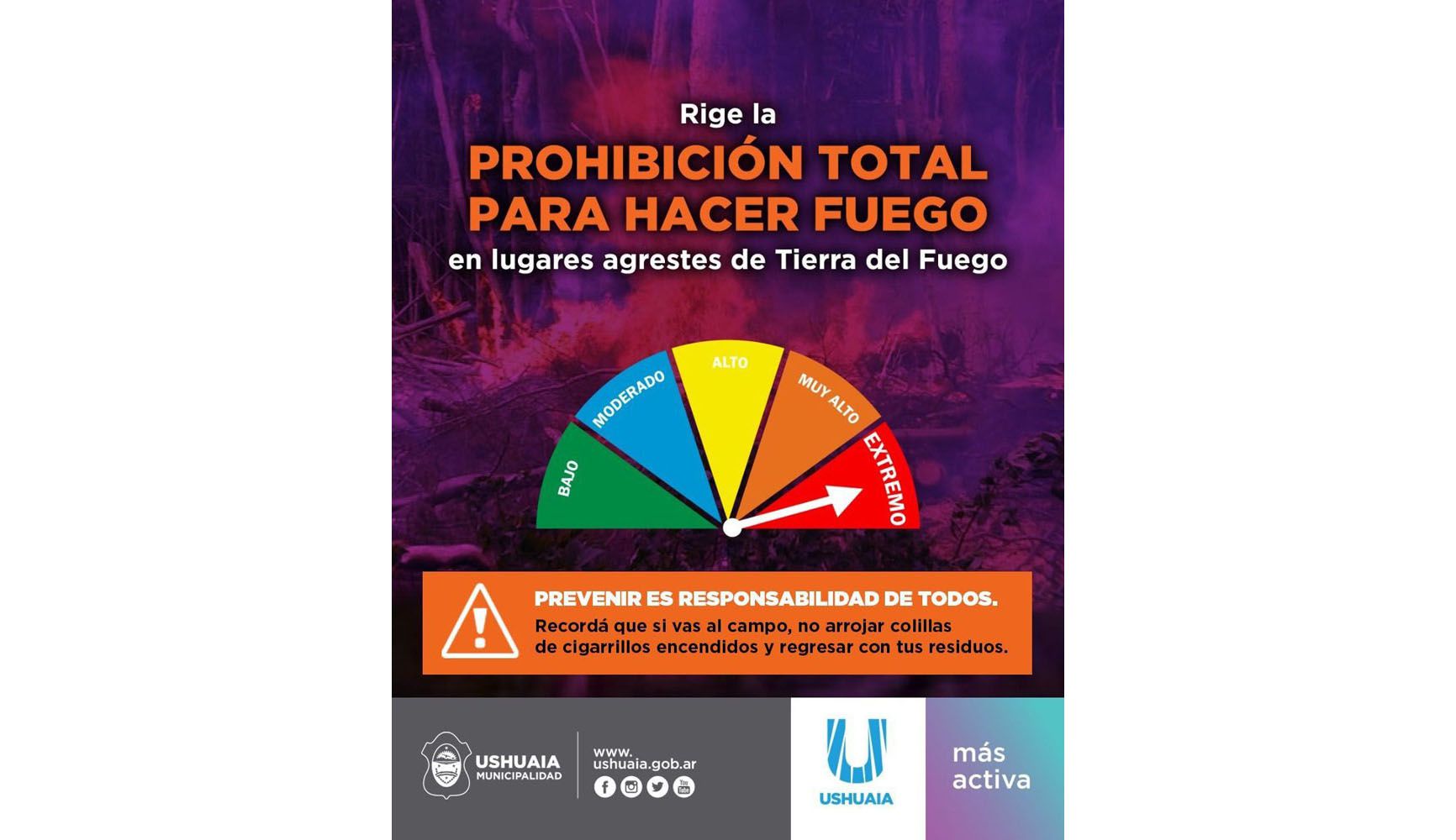 La Municipalidad denunció un incendio intencional
