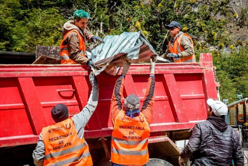 La Municipalidad realizó trabajos de embellecimiento en Andorra