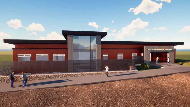 Nueva escuela de jornada completa para Ushuaia