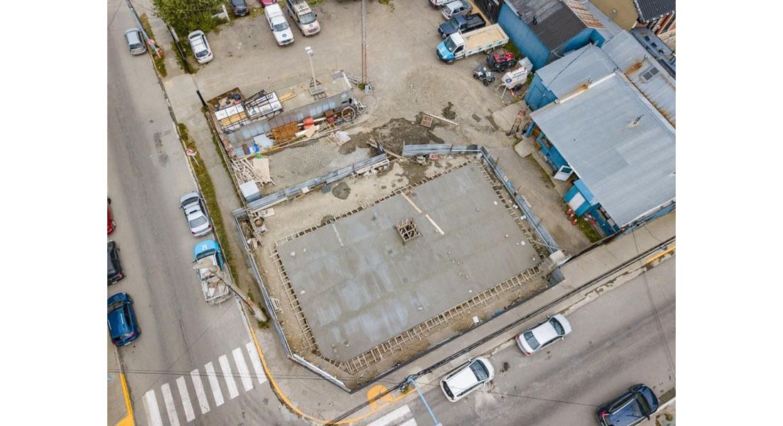 Avanza la obra del nuevo edificio de Defensa Civil Municipal