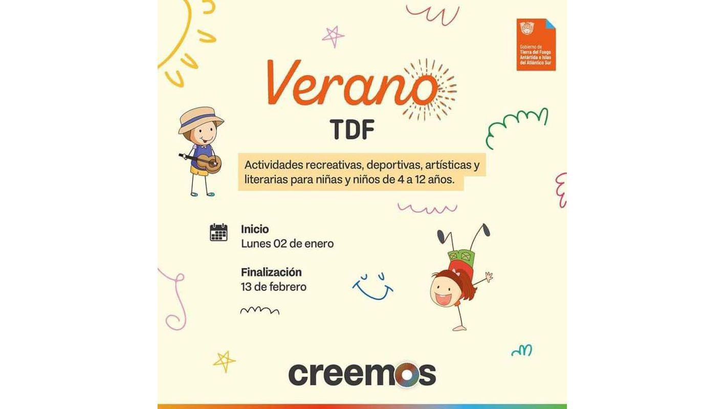 Vuelve ‘Verano TDF’ para niños de 4 a 12 años