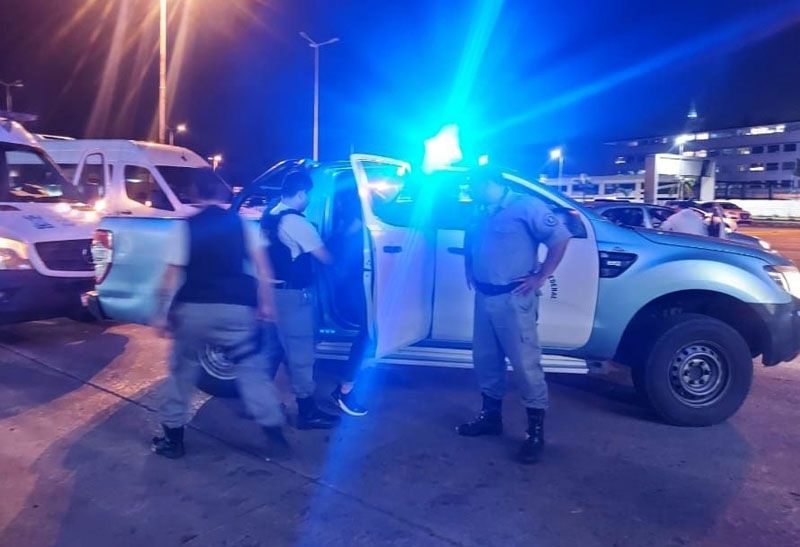 Detenidos trasladados al penal de Ezeiza