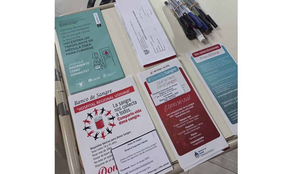 Destacan la importancia de la donación de sangre