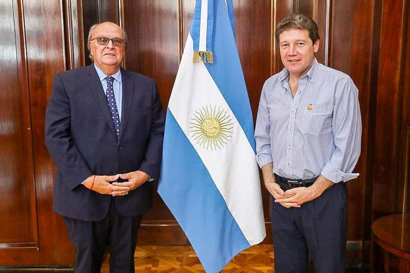 Melella y De Mendiguren analizaron posibles inversiones 