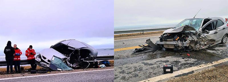 Dos hombres perdieron la vida en un impactante choque