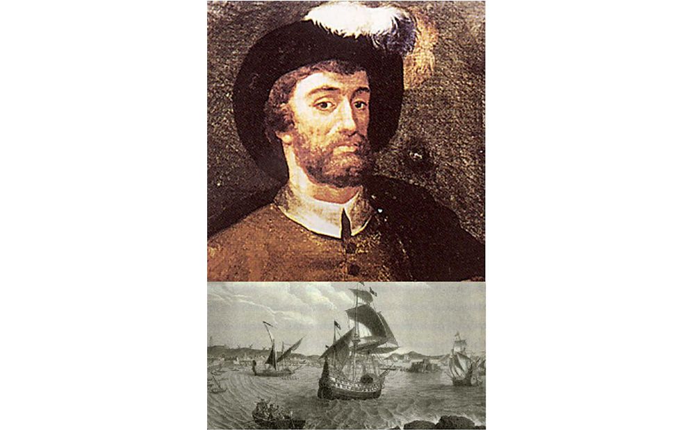 Europeos divisan por primera vez a los canoeros del estrecho