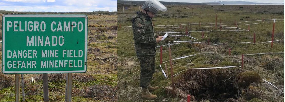 Progresa el desminado de la frontera argentino - chilena
