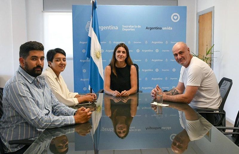 Reunión entre el presidente del IMD y la Secretaría de Deportes de la Nación