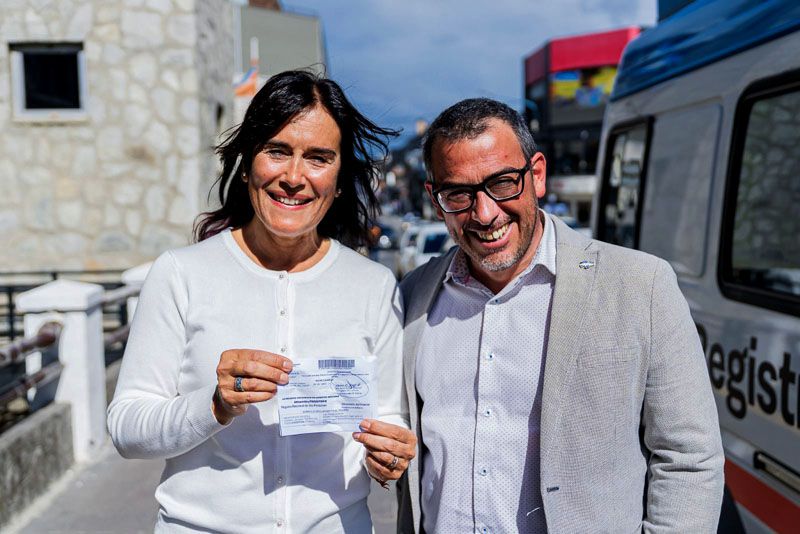 Cambio de leyenda en el DNI de veterana de Malvinas