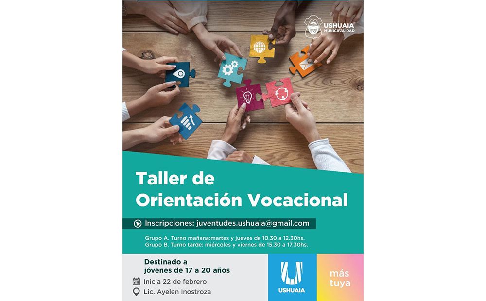 Comienzan talleres de orientación vocacional