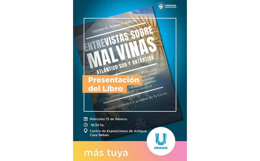 Presentan el libro “Entrevistas sobre Malvinas”