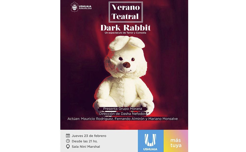 La obra ‘Dark Rabbit’ se presentará nuevamente en la sala Niní Marshall