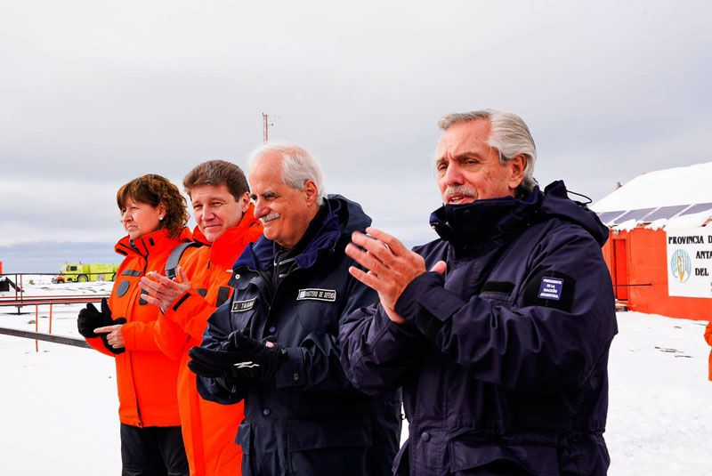 “La Argentina se extiende desde la Quiaca a la Antártida”