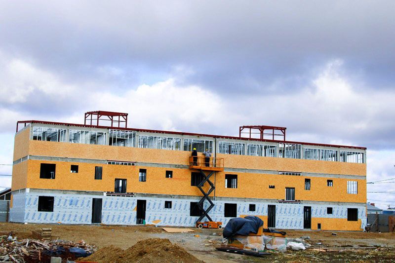 Avanza la construcción de 54 viviendas en Río Grande 