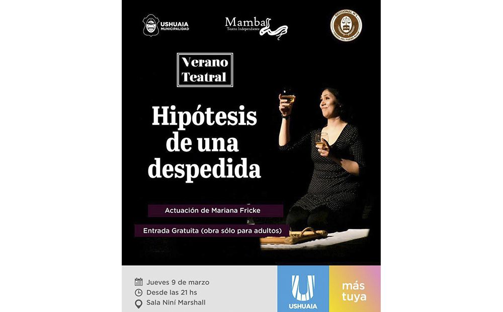 La obra ‘Hipótesis de una despedida’ se presentará en la Casa de la Cultura