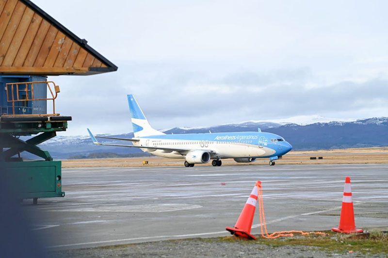 El aeropuerto de Ushuaia registró 166 mil pasajeros