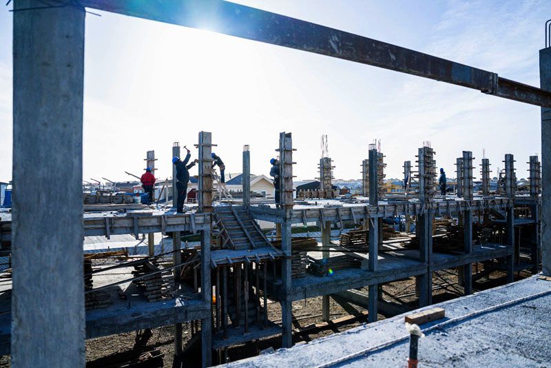 Avanza la construcción de 204 viviendas en Río Grande