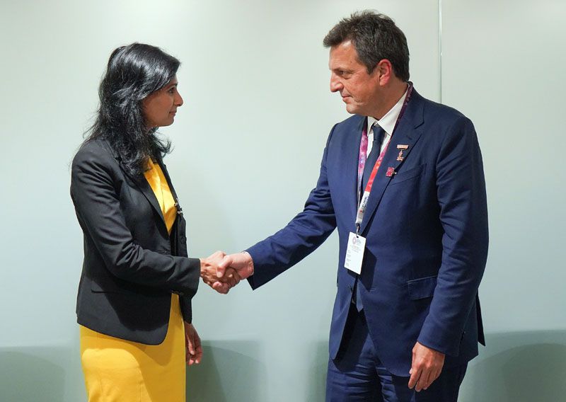 Massa se reunirá con la subdirectora gerente del FMI, Gita Gopinath, en Washington