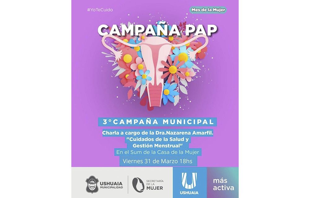 Se realizará la charla ‘Cuidados de la Salud y Gestión Menstrual’ en la Casa de la Mujer