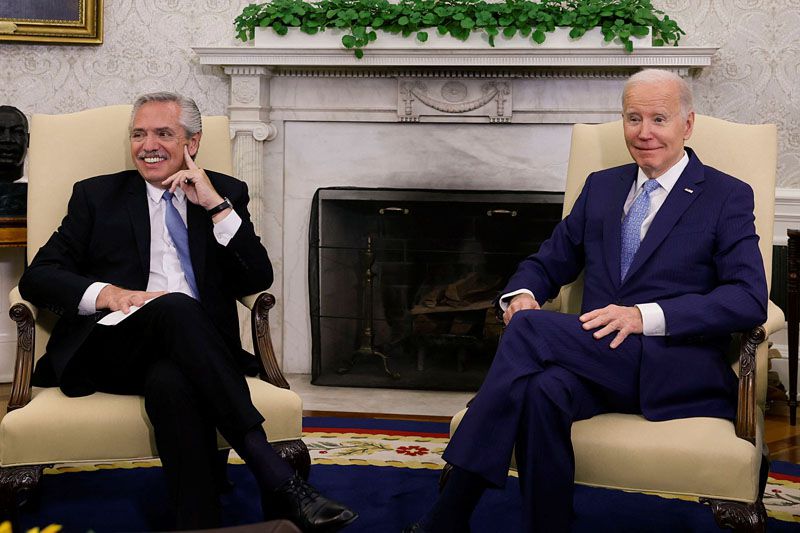 Alberto Fernández se reunió con Biden en la casa blanca y le pidió mantener el respaldo del FMI