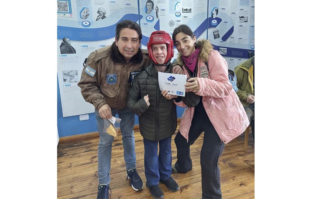 Alumnos del CAAD visitaron el Espacio Pensar Malvinas