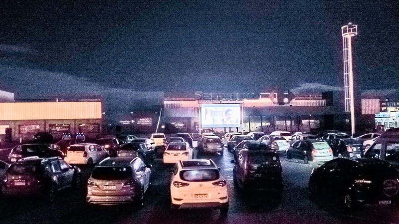 Se realizó el ‘Autocine TDF’ con localidades agotadas 