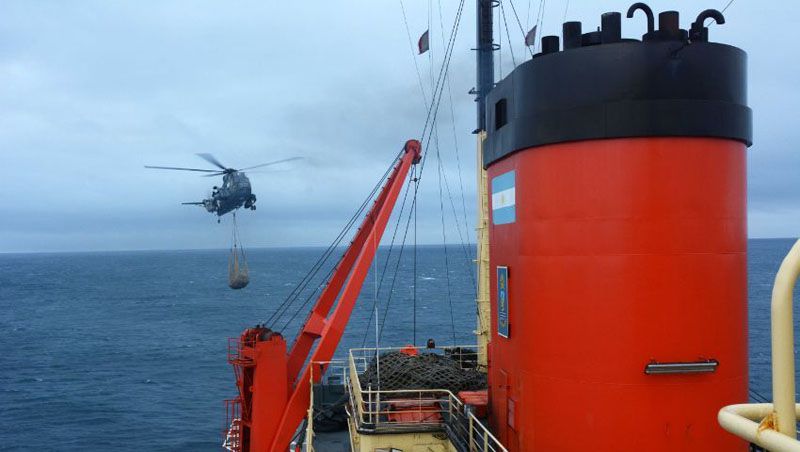 El Irízar amarró en Ushuaia y concluyó la Campaña Antártica 