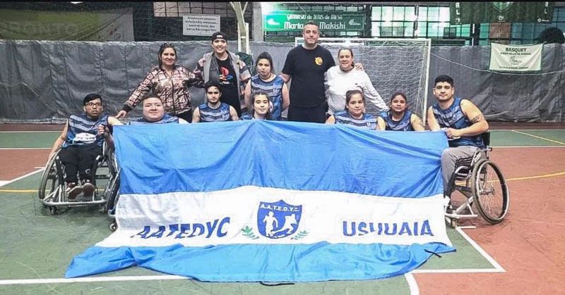 La selección de básquet adaptado hizo su debut nacional