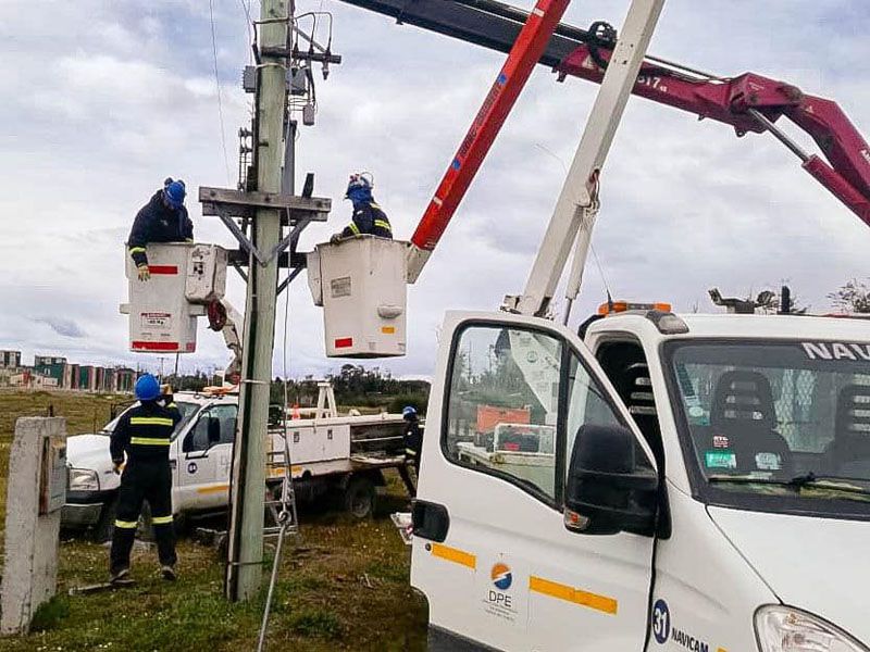 Corte programado de energía en Yrigoyen y Alem 