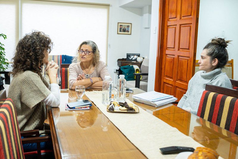 Castiglione se reunió con la Subsecretaria de Desarrollo Emprendedor de Nación 