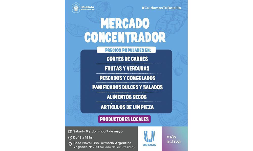 El Mercado Concentrador se presentará nuevamente en la Base Naval