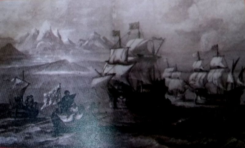 Magallanes cree que el estuario del Santa Cruz es una vía al Pacífico