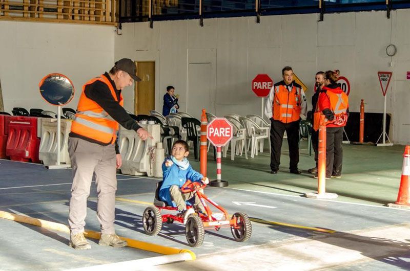 La Municipalidad realiza jornadas de educación vial infantil