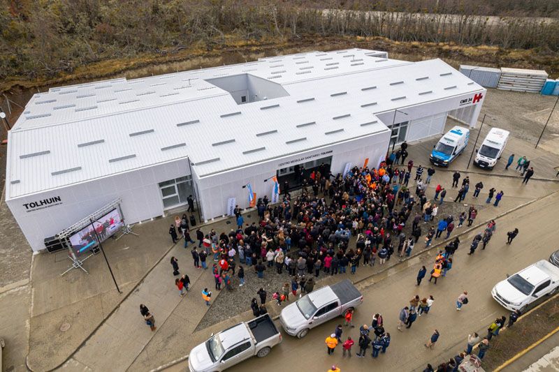 Inauguraron en Tolhuin el Centro Modular Hospitalario