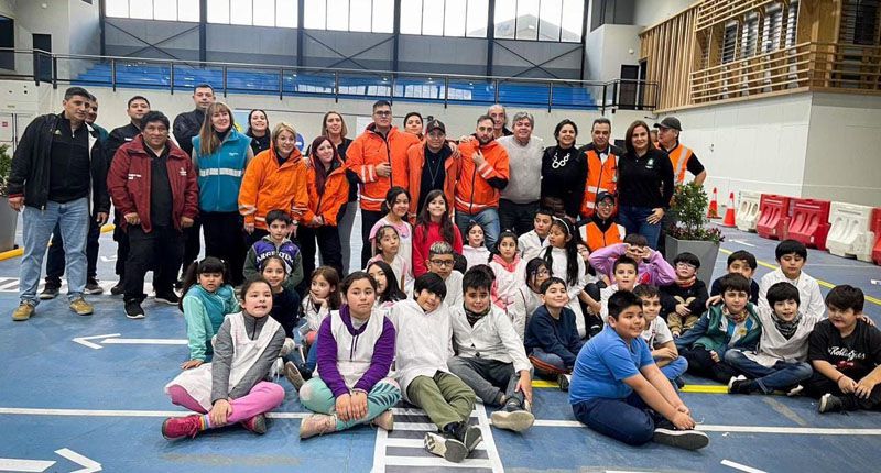 Más de 500 niños participaron en las jornadas de Educación Vial