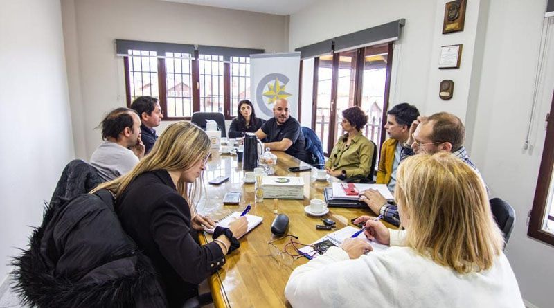 Molina dialogó con la Cámara de Comercio sobre el servicio de recolección de residuos