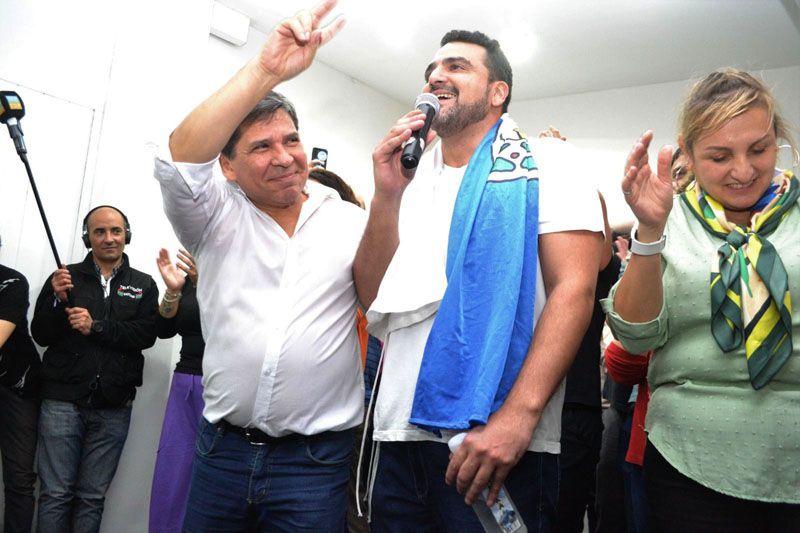 Victoria Vuoto y Juan Carlo Pino destacaron la obtención de bancas legislativas por parte del PJ 