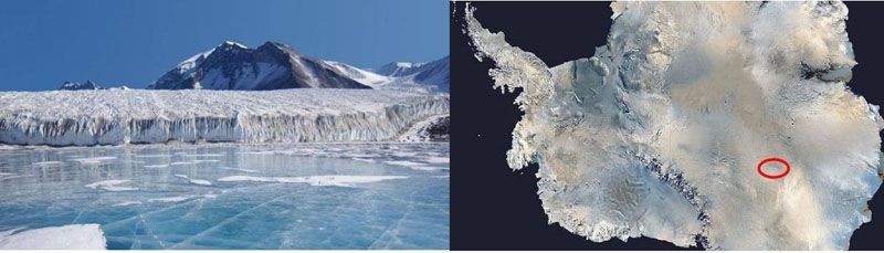 Descubren bacterias desconocidas en un lago de la Antártida