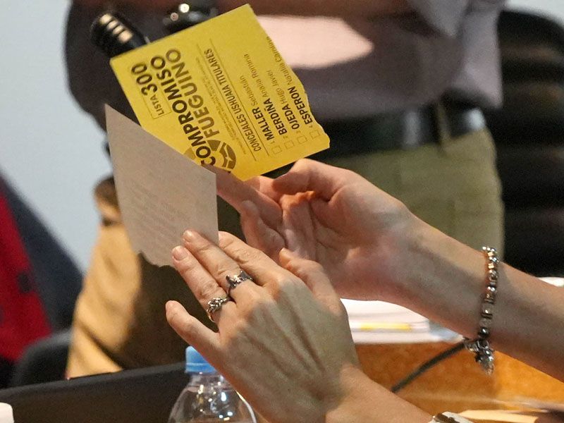 Sin cambios en el escrutinio definitivo 