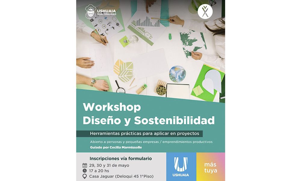 Invitan al Workshop de ‘Diseño y Sostenibilidad’ para emprendedores 