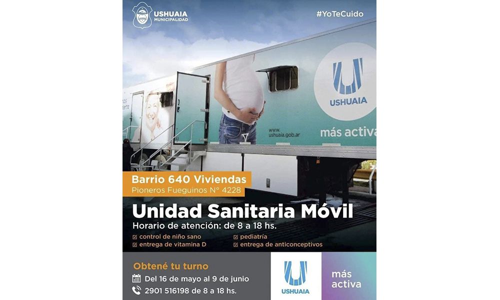 La Unidad Sanitaria Móvil continúa atendiendo en las 640 Viviendas