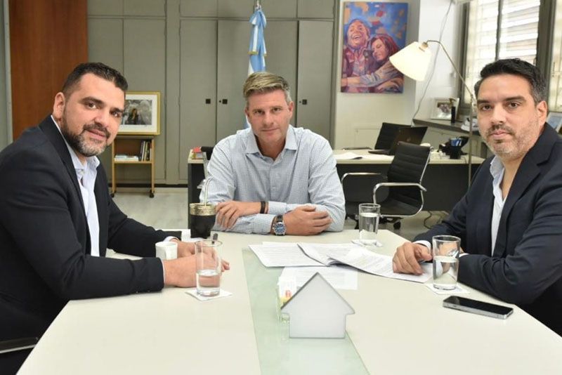 Vuoto se reunió con el Secretario de Desarrollo Territorial de la Nación