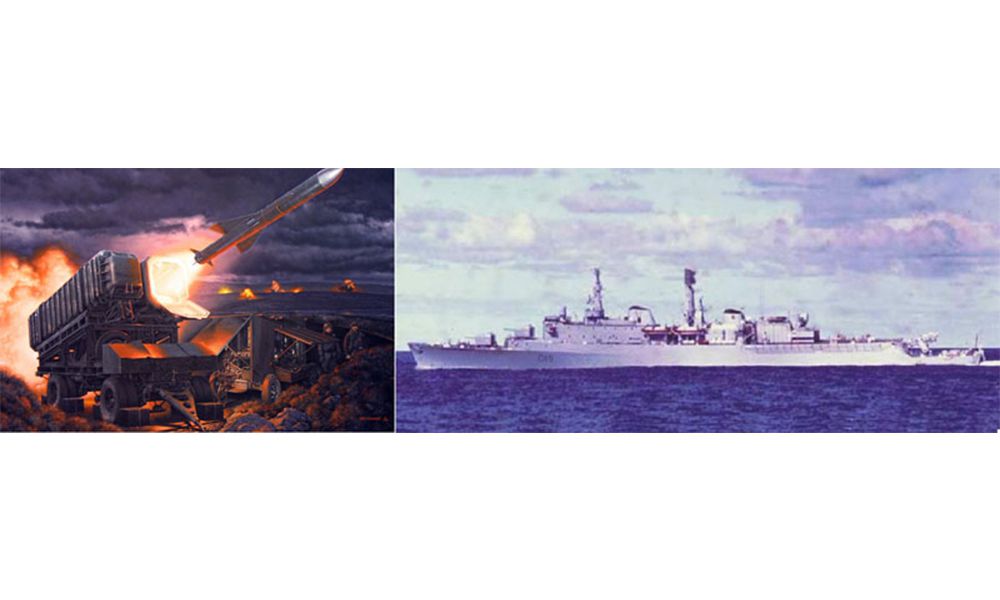 Con arma “berreta” dejan fuera de combate a destructor inglés