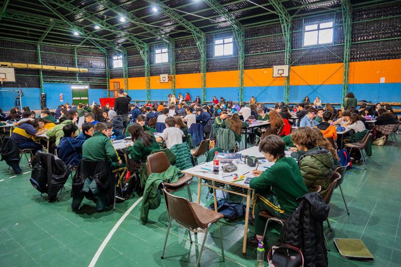 Más de 700 estudiantes participaron de las olimpiadas Newsan