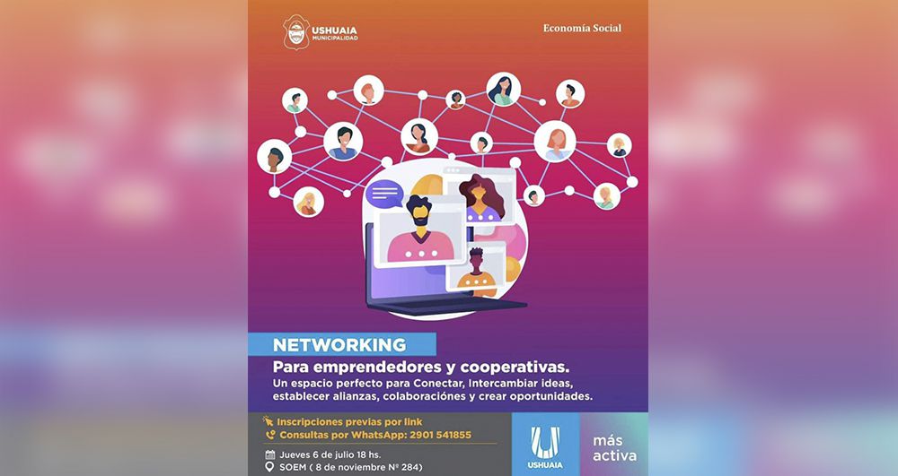 Invitan a una jornada de networking para emprendedores y cooperativas