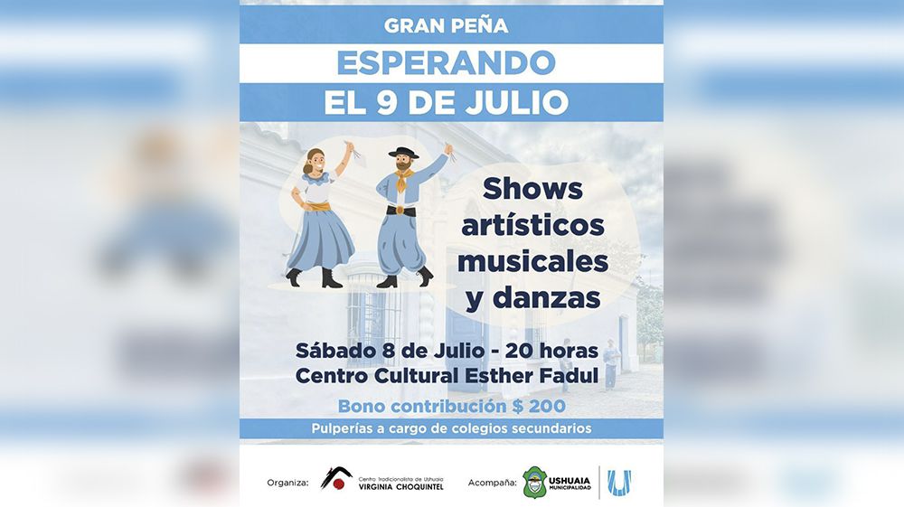 La Municipalidad acompañará la peña ‘Esperando el 9 de Julio’